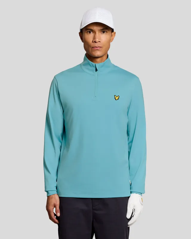 Performance 1/4 Zip Midlayer sold by Lyle & Scott