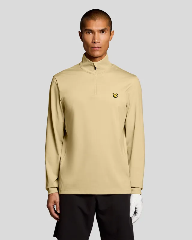Performance 1/4 Zip Midlayer sold by Lyle & Scott