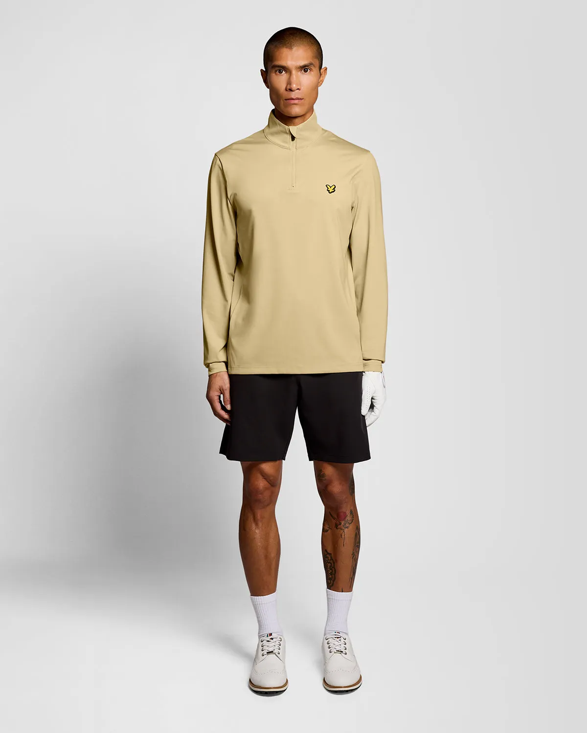 Performance 1/4 Zip Midlayer sold by Lyle & Scott product image thumbnail 2