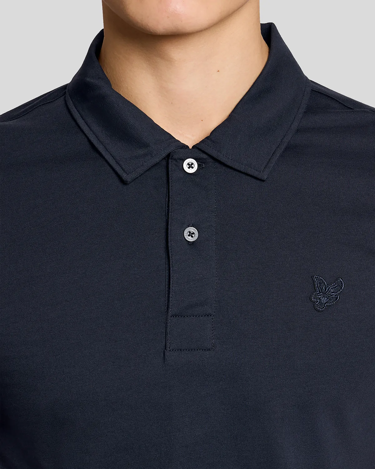 Pintuck Cuff Polo Shirt sold by Lyle & Scott product image thumbnail 3