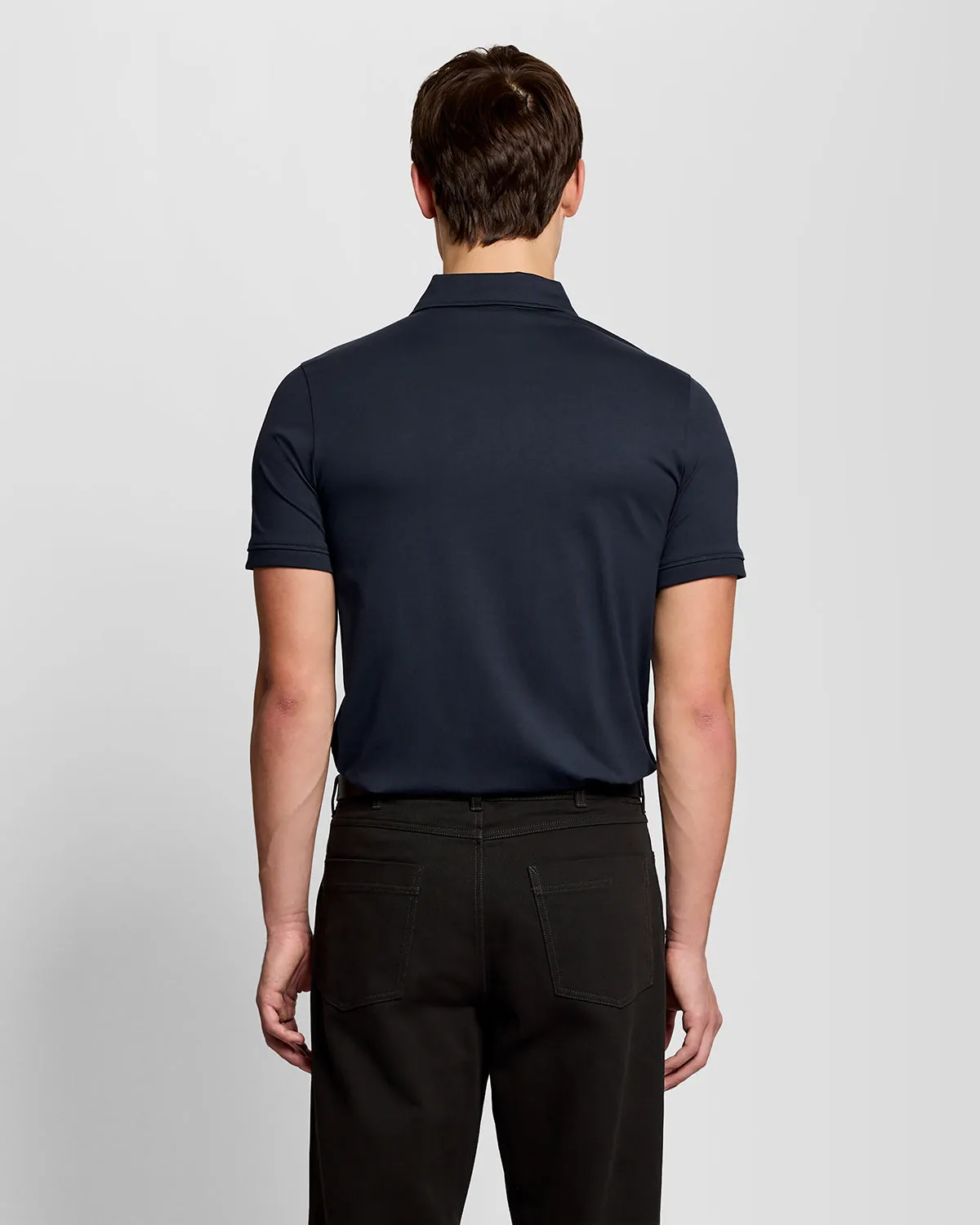 Pintuck Cuff Polo Shirt sold by Lyle & Scott product image thumbnail 4