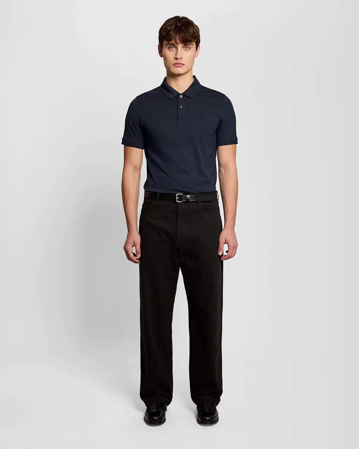 Pintuck Cuff Polo Shirt sold by Lyle & Scott product image thumbnail 2