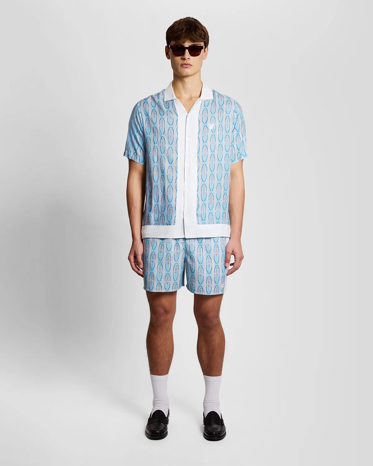 Short Sleeve Floral Graphic Shirt sold by Lyle & Scott product image thumbnail 2