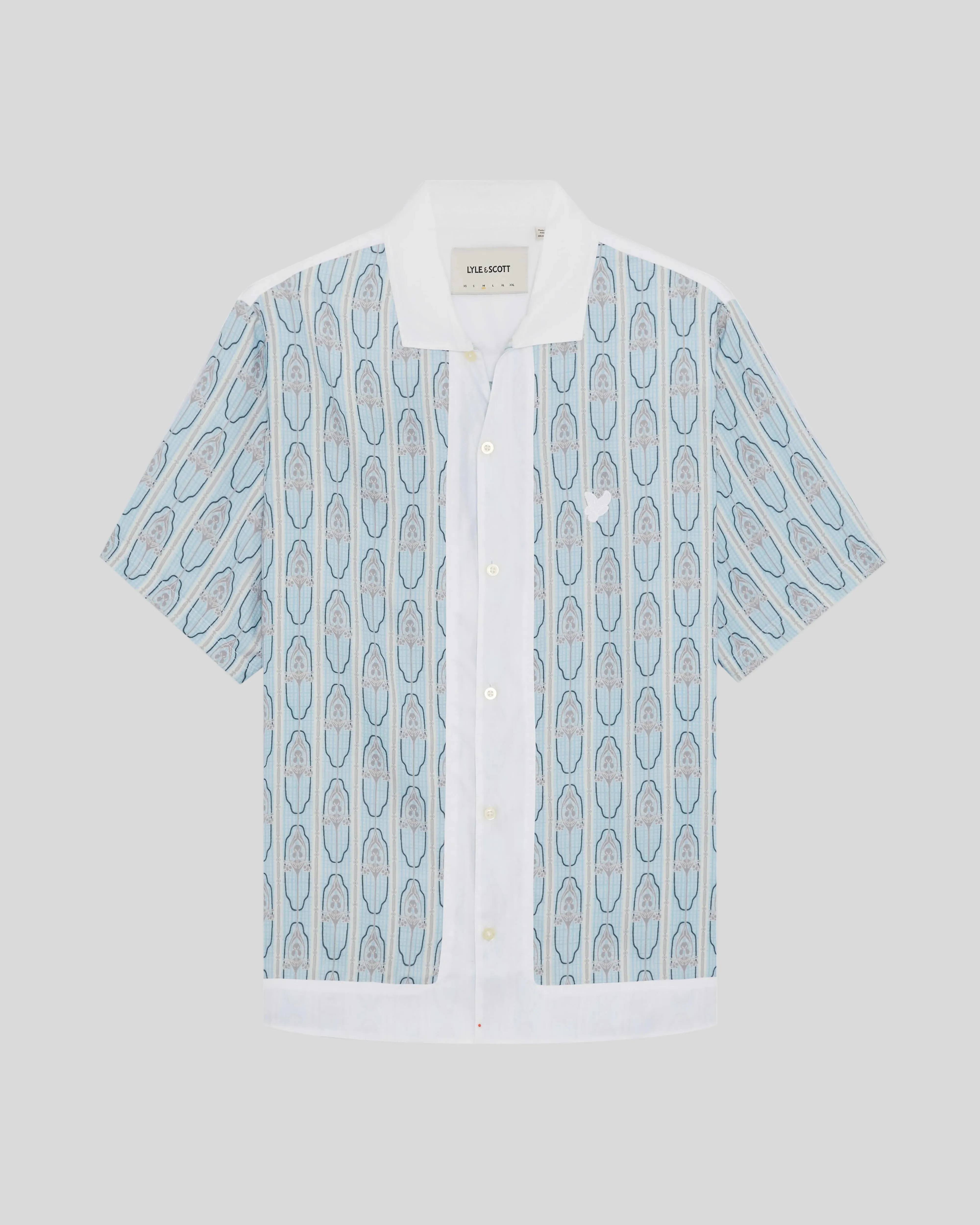 Short Sleeve Floral Graphic Shirt sold by Lyle & Scott product image thumbnail 5