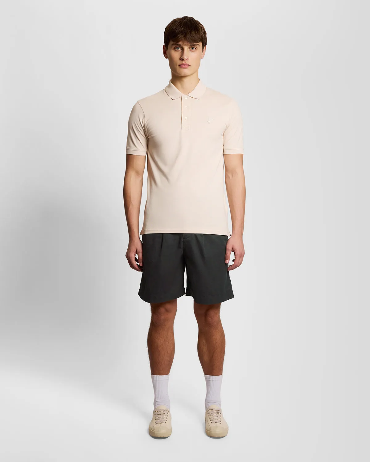 Superfine Cotton Chino Shorts sold by Lyle & Scott
