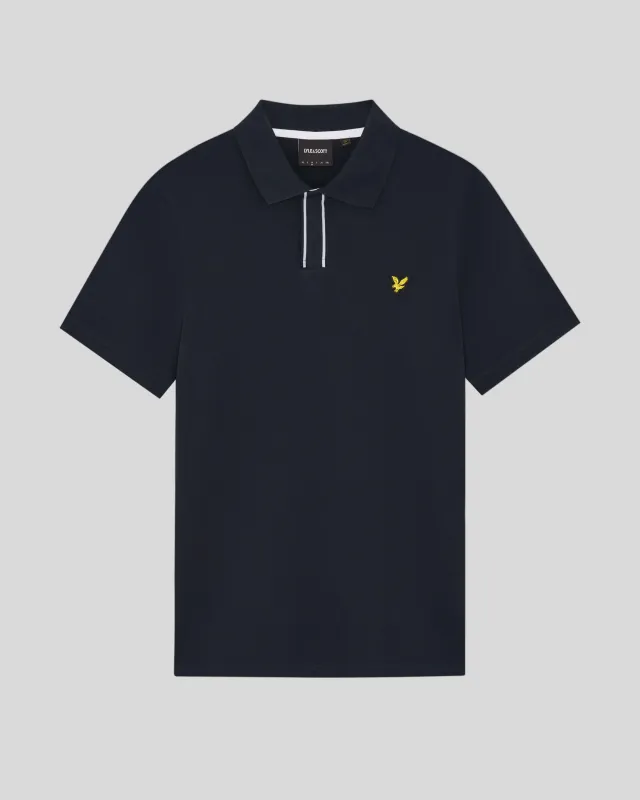 Placket Tipped Polo Shirt sold by Lyle & Scott