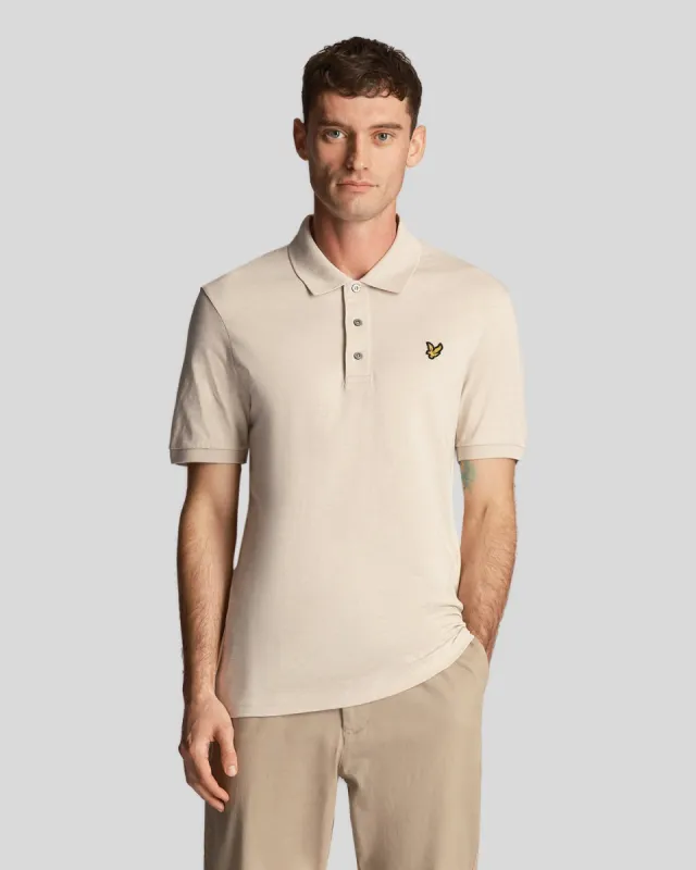 Slub Polo Shirt sold by Lyle & Scott