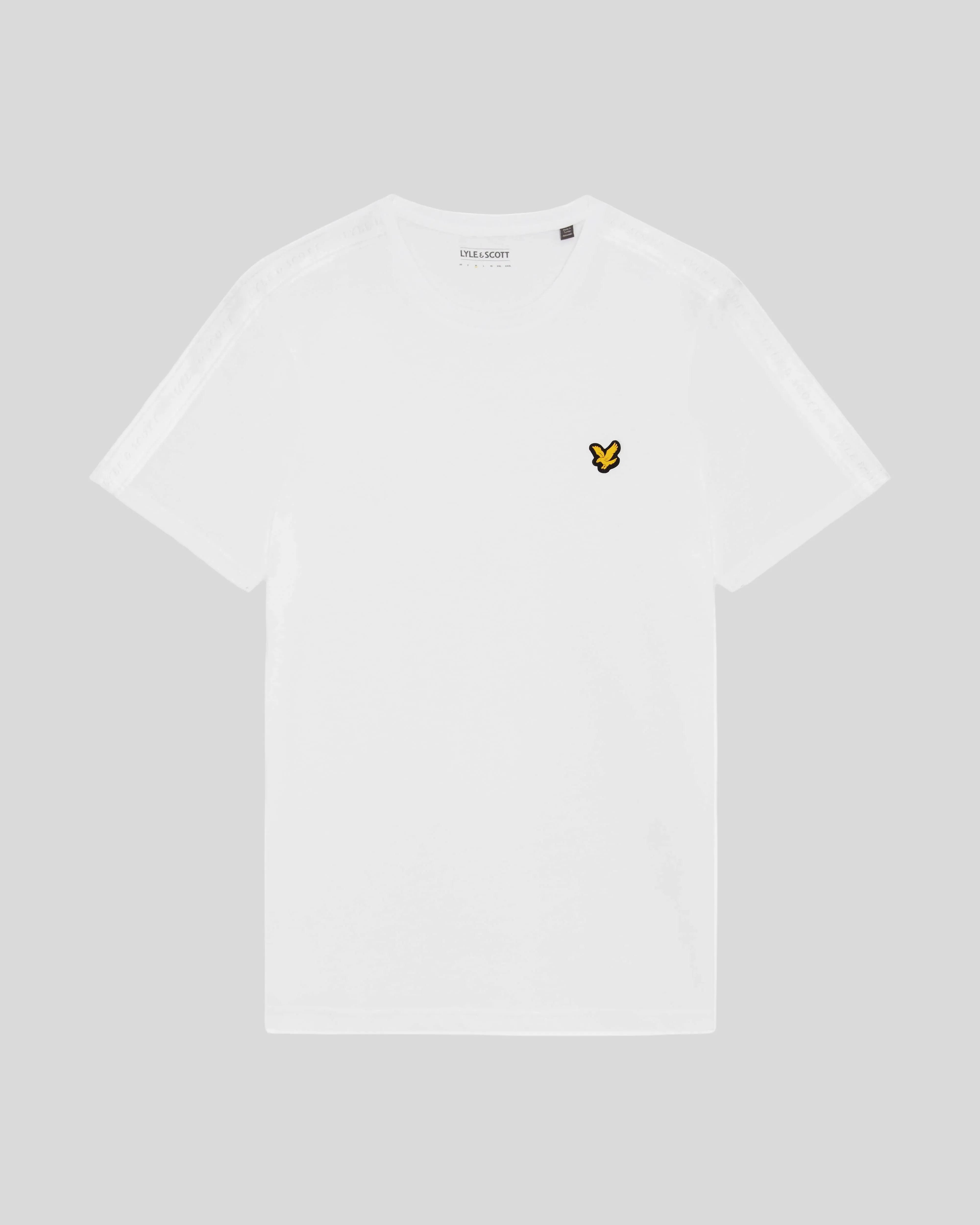 Sports Jacquard Tape T-Shirt sold by Lyle & Scott