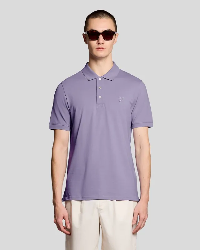 Superfine Cotton Polo Shirt sold by Lyle & Scott