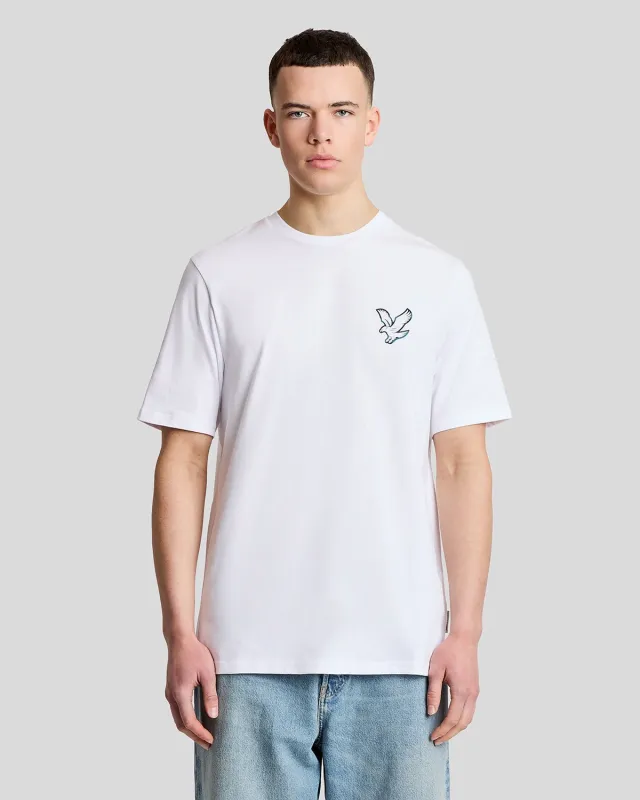Back Print Graphic T-Shirt sold by Lyle & Scott