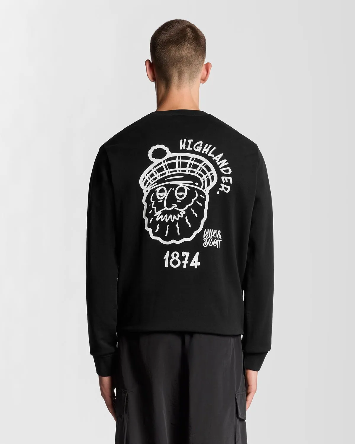 Highlander Graphic Sweatshirt sold by Lyle & Scott product image thumbnail 4