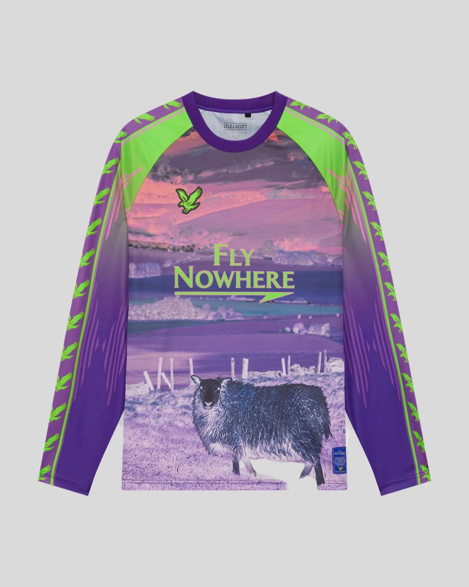 Black Sheep Graphic Long Sleeve Football Jersey sold by Lyle & Scott product image thumbnail 5