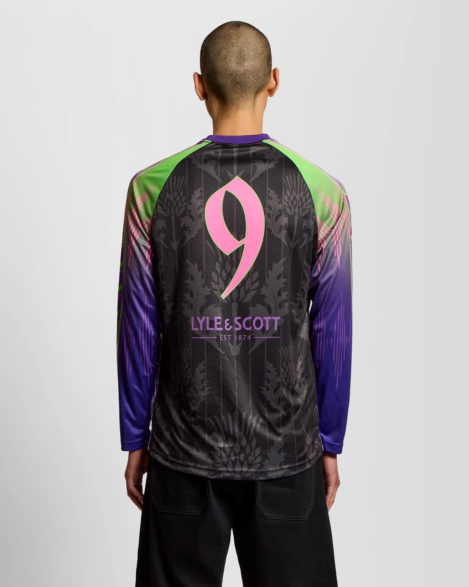 Black Sheep Graphic Long Sleeve Football Jersey sold by Lyle & Scott product image thumbnail 3