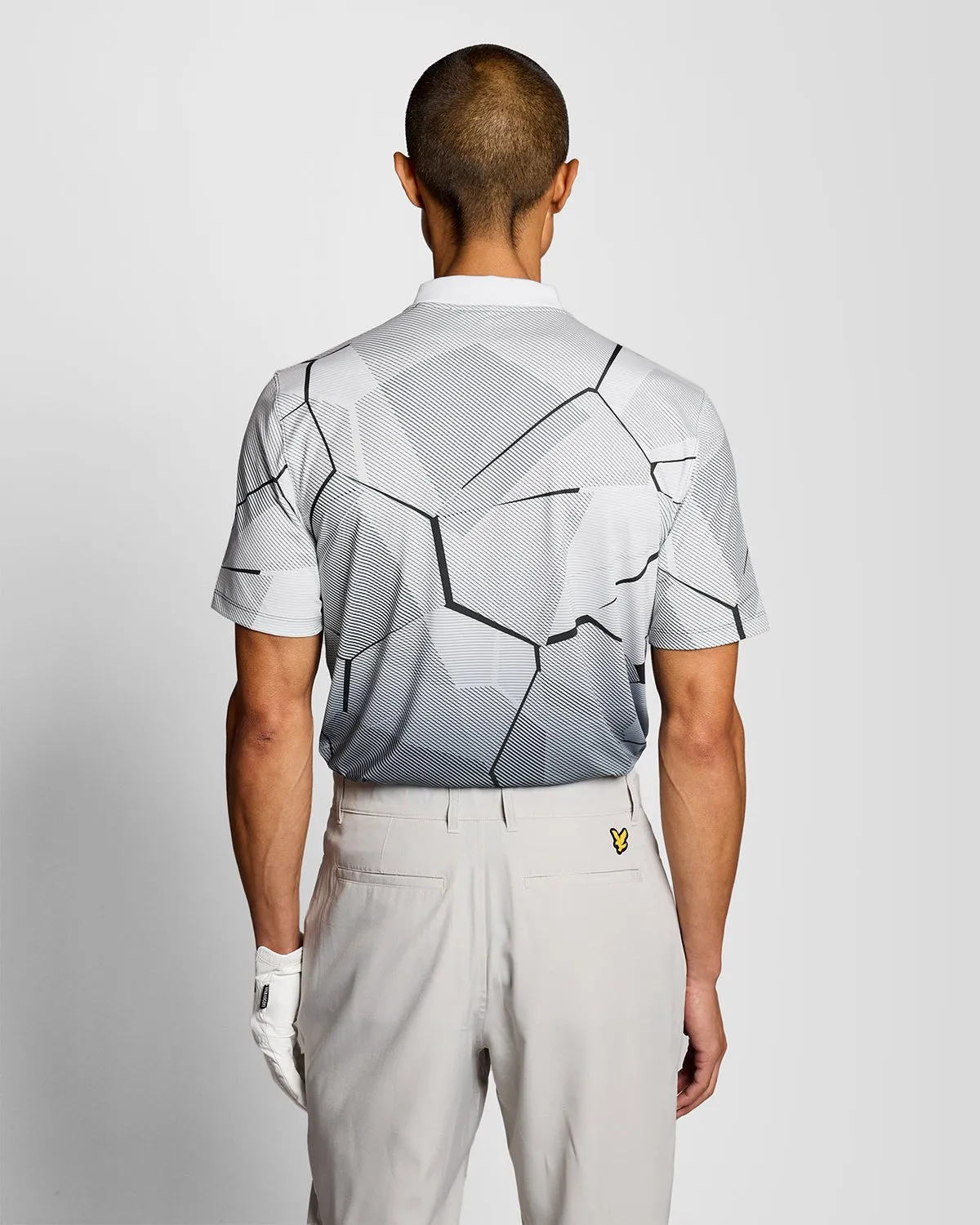Geometric Graphic Polo Shirt sold by Lyle & Scott product image thumbnail 4
