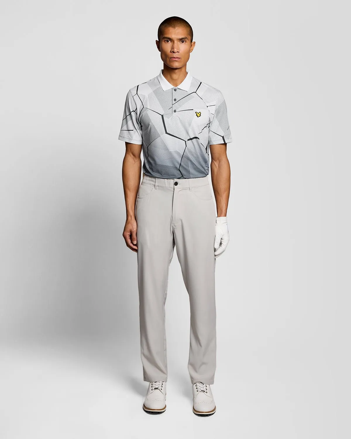 Geometric Graphic Polo Shirt sold by Lyle & Scott product image thumbnail 2