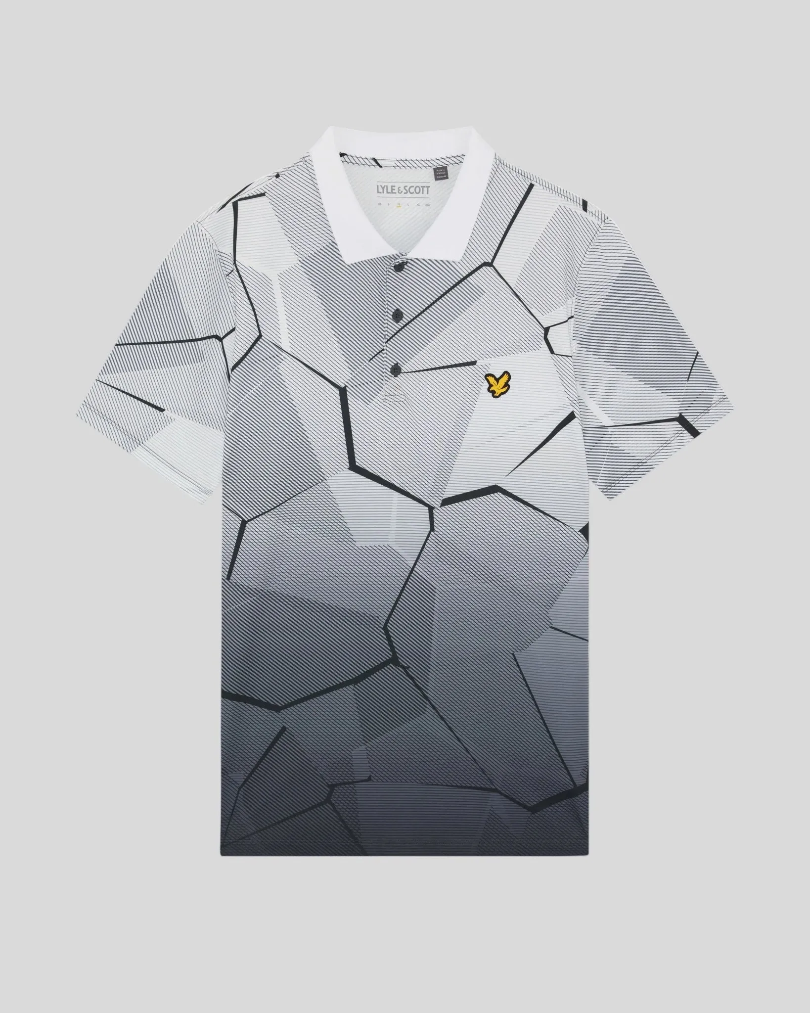Geometric Graphic Polo Shirt sold by Lyle & Scott product image thumbnail 5