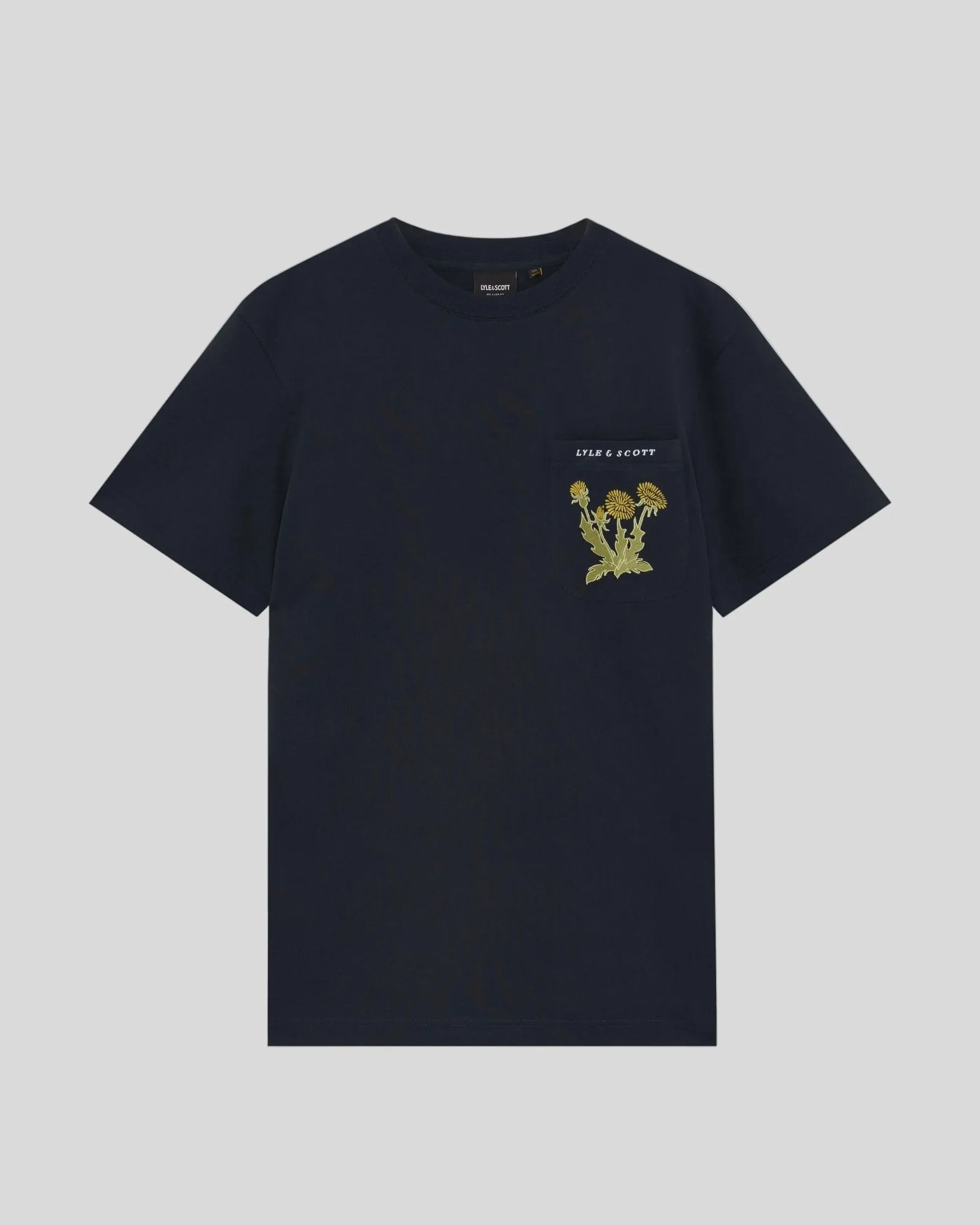 Botanical Embroidered Pocket T-Shirt sold by Lyle & Scott product image thumbnail 5