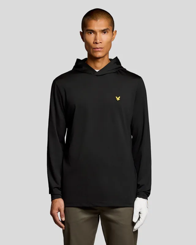 Performance Hooded Midlayer made by Lyle & Scott