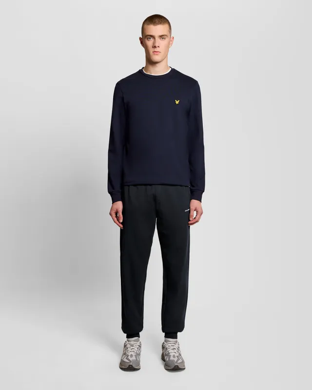 Cotton Blend Script Jogger made by Lyle & Scott
