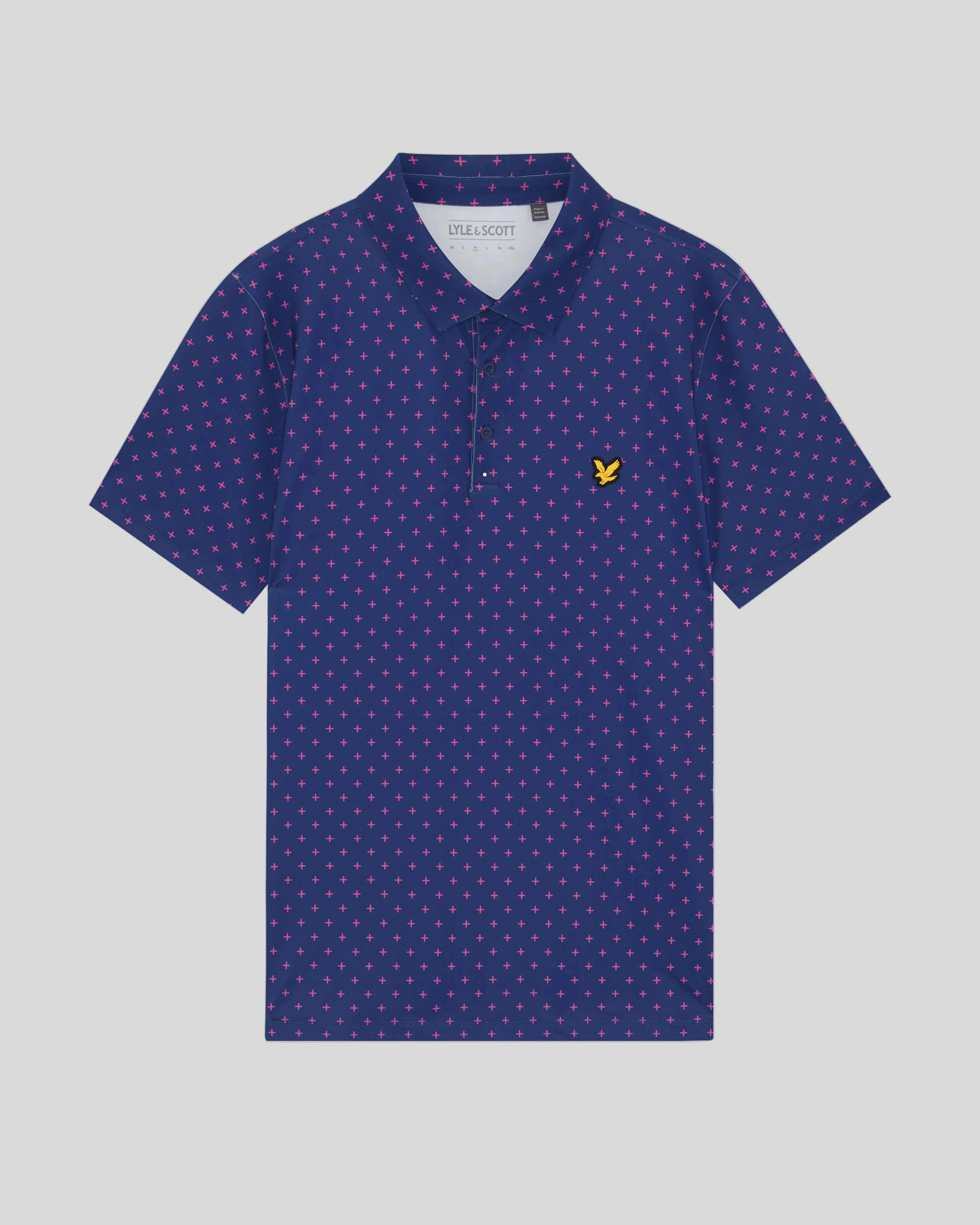 Cross Print Polo Shirt sold by Lyle & Scott product image thumbnail 5