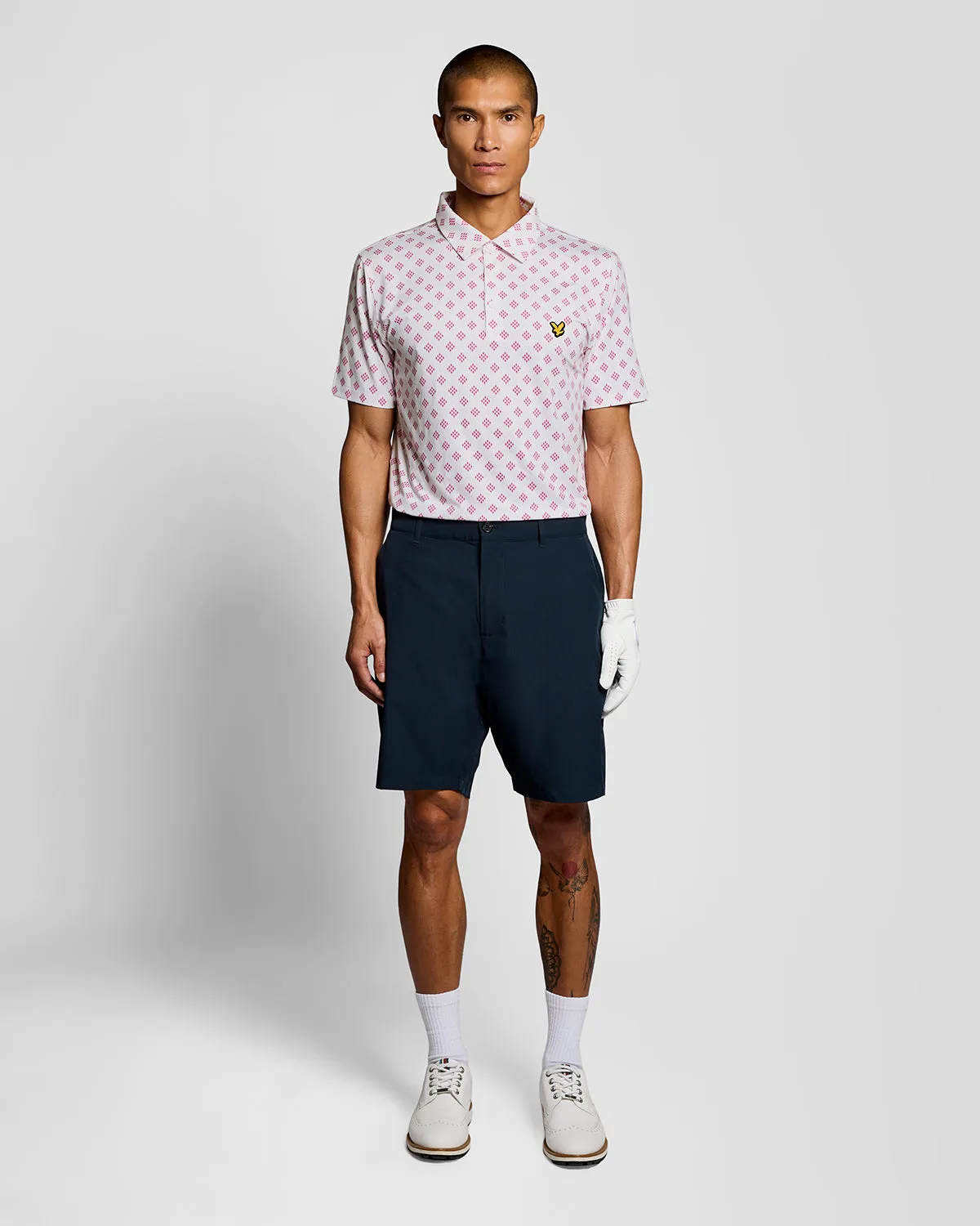 Argyle Print Polo Shirt sold by Lyle & Scott product image thumbnail 2