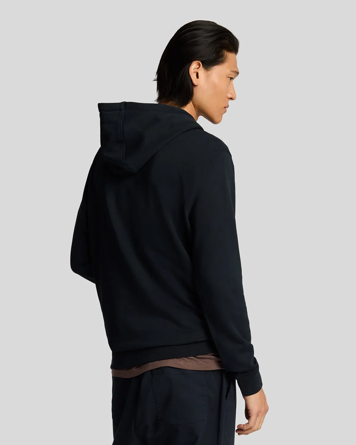 Superfine Cotton Loopback Hoodie sold by Lyle & Scott product image thumbnail 3
