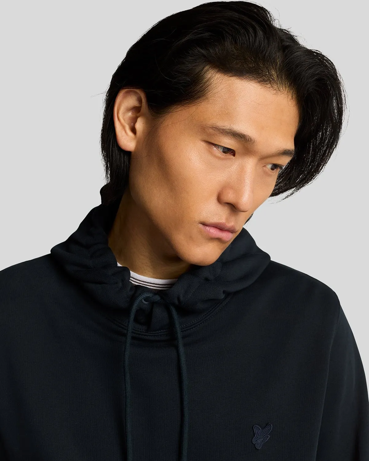 Superfine Cotton Loopback Hoodie sold by Lyle & Scott product image thumbnail 4