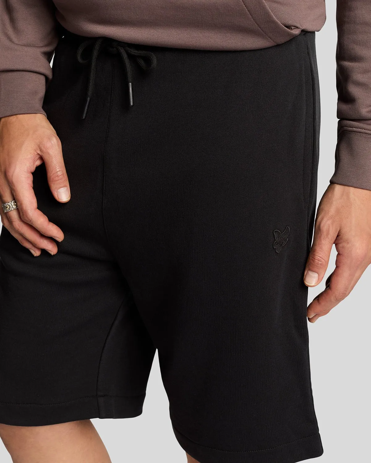 Superfine Cotton Sweat Shorts sold by Lyle & Scott product image thumbnail 4