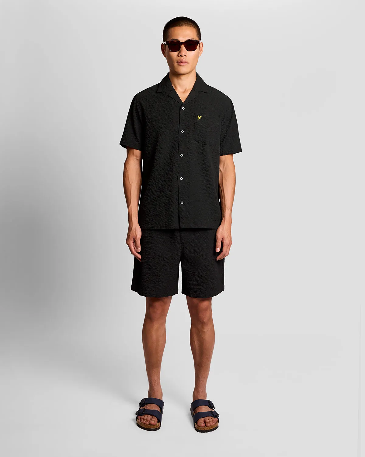 Short Sleeve Crinkle Resort Shirt sold by Lyle & Scott product image thumbnail 2