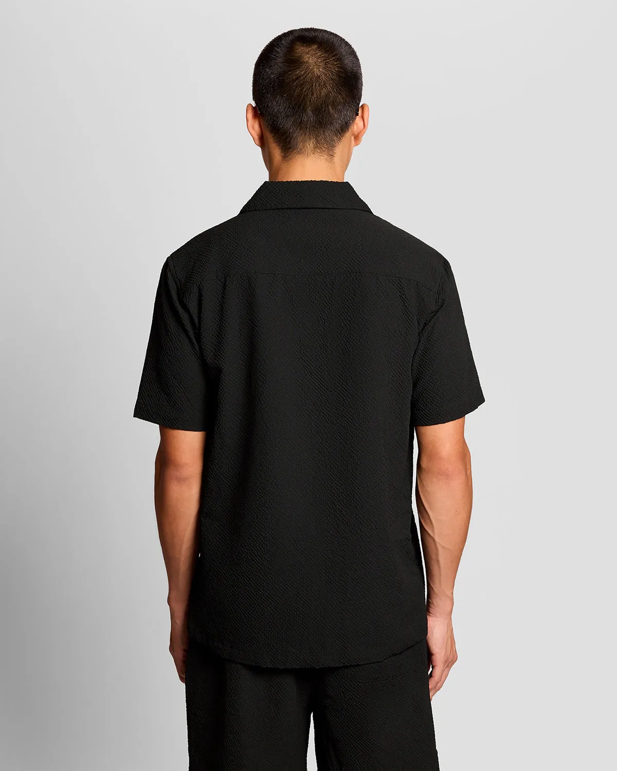Short Sleeve Crinkle Resort Shirt sold by Lyle & Scott product image thumbnail 4