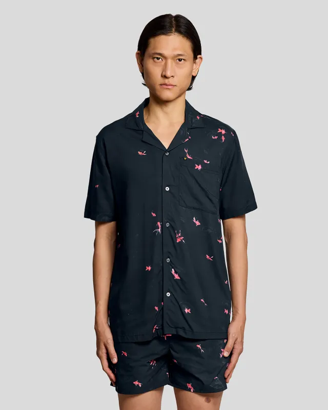 Goldfish Graphic Resort Shirt sold by Lyle & Scott