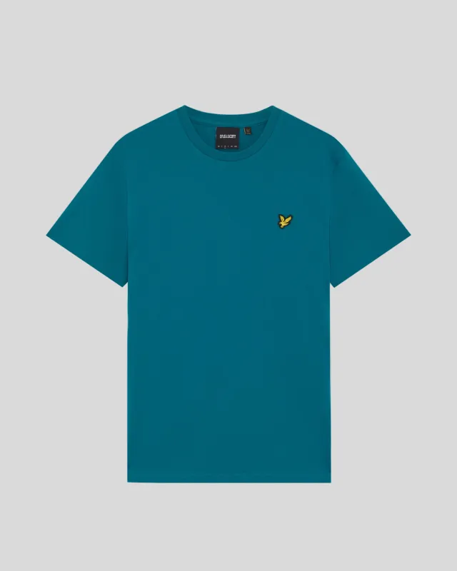 Cotton Crew Neck T-Shirt made by Lyle & Scott