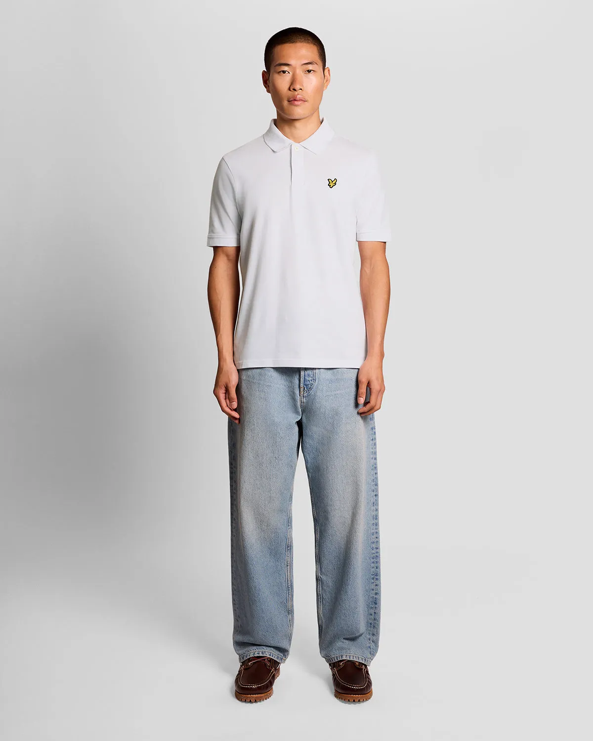 Jacquard Tipped Polo Shirt sold by Lyle & Scott product image thumbnail 2