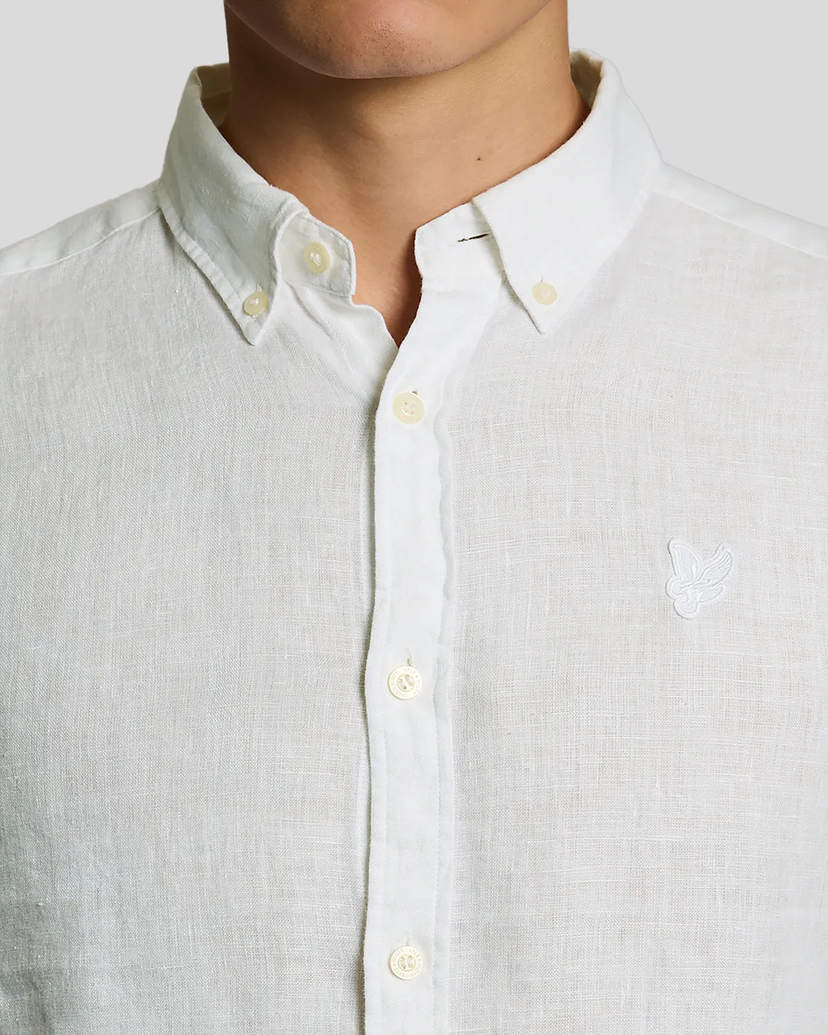 Linen Button Down Shirt sold by Lyle & Scott product image thumbnail 3