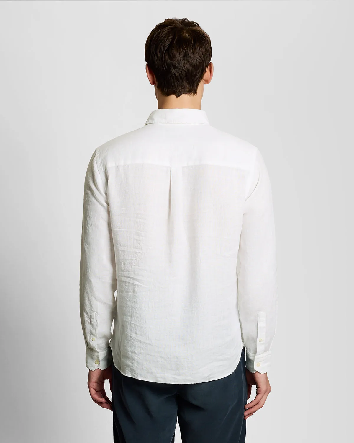 Linen Button Down Shirt sold by Lyle & Scott product image thumbnail 4