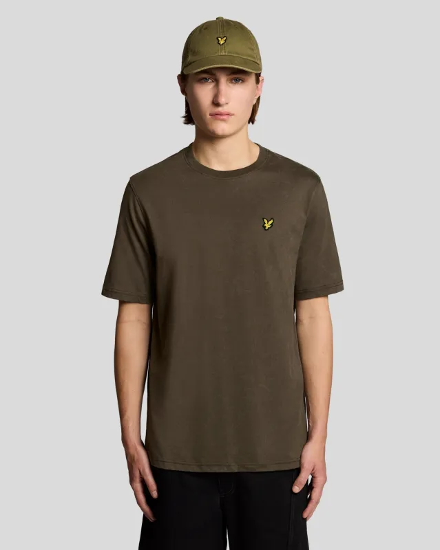 Heavy Wash Cotton T-Shirt made by Lyle & Scott