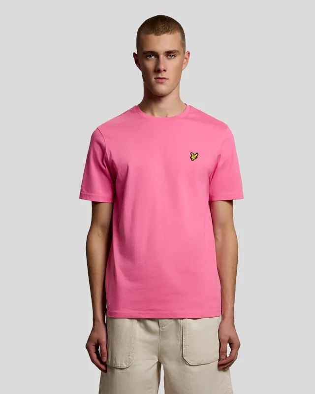Cotton Crew Neck T-Shirt made by Lyle & Scott