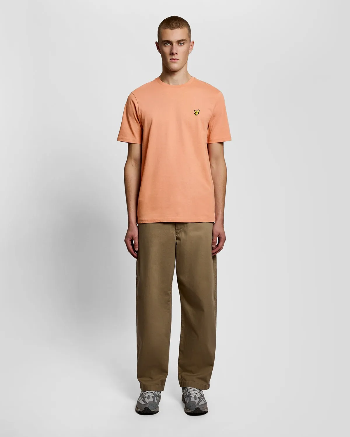 Cotton Crew Neck T-Shirt sold by Lyle & Scott product image thumbnail 2