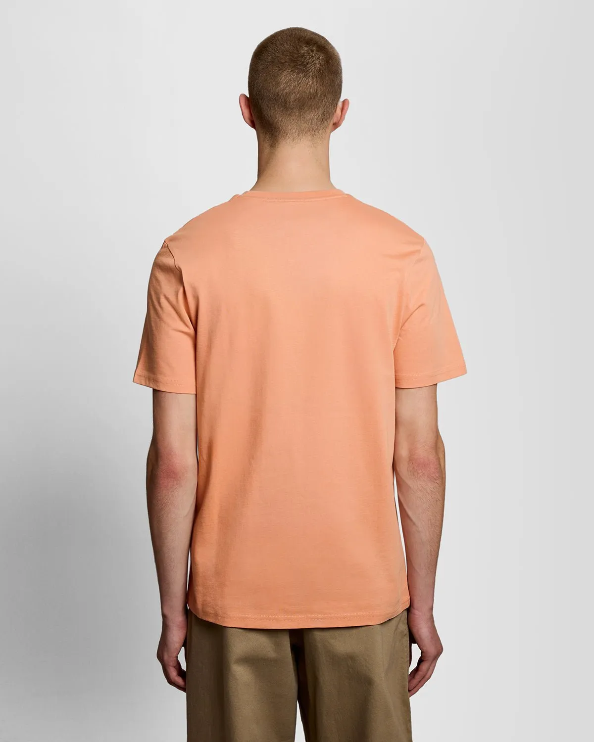Cotton Crew Neck T-Shirt sold by Lyle & Scott product image thumbnail 4