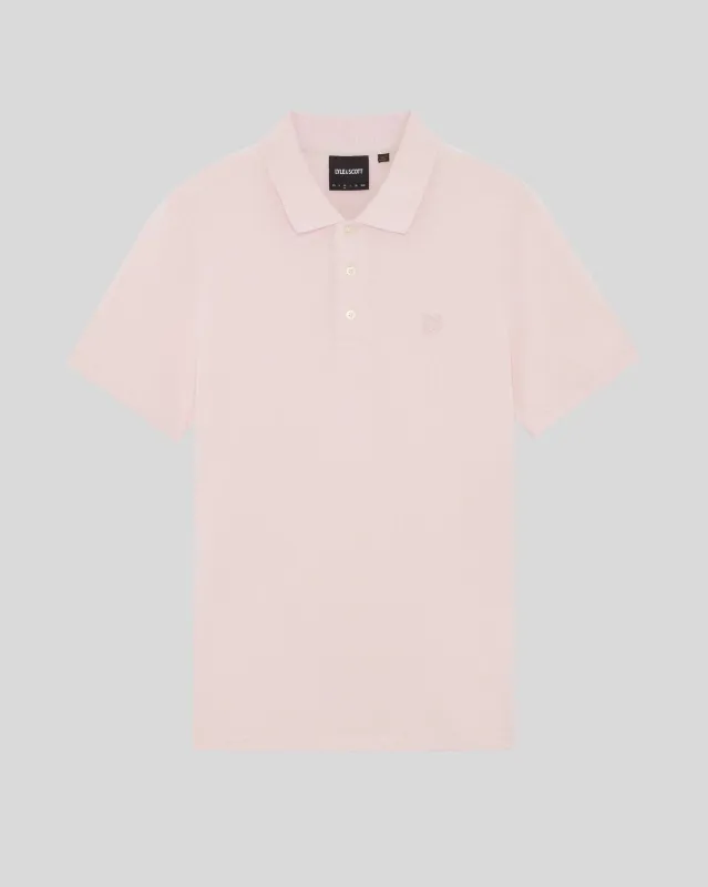 Superfine Cotton Polo Shirt made by Lyle & Scott