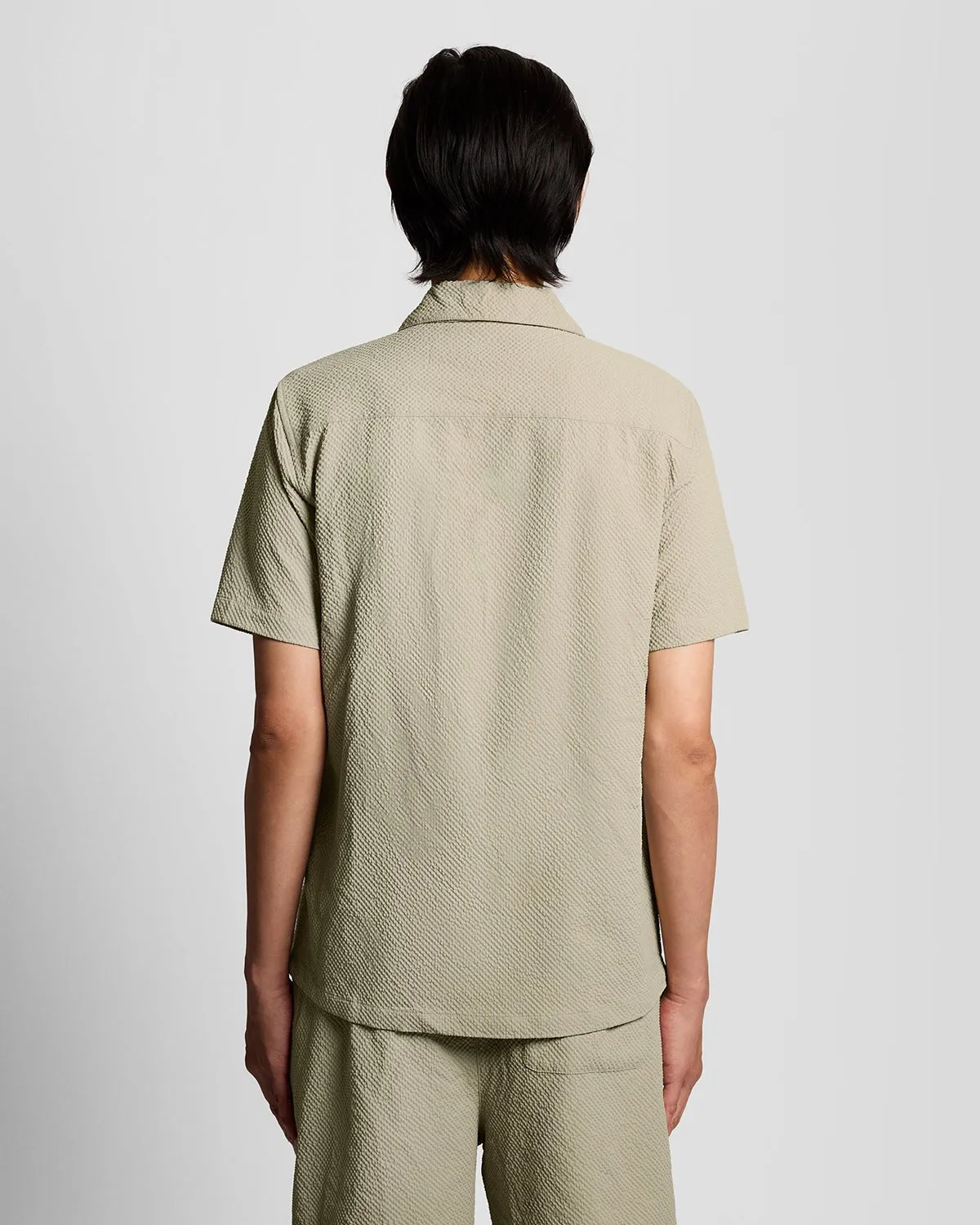 Short Sleeve Crinkle Resort Shirt sold by Lyle & Scott product image thumbnail 4