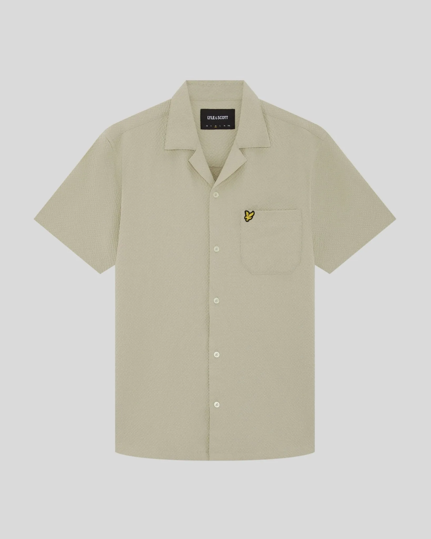 Short Sleeve Crinkle Resort Shirt sold by Lyle & Scott product image thumbnail 5