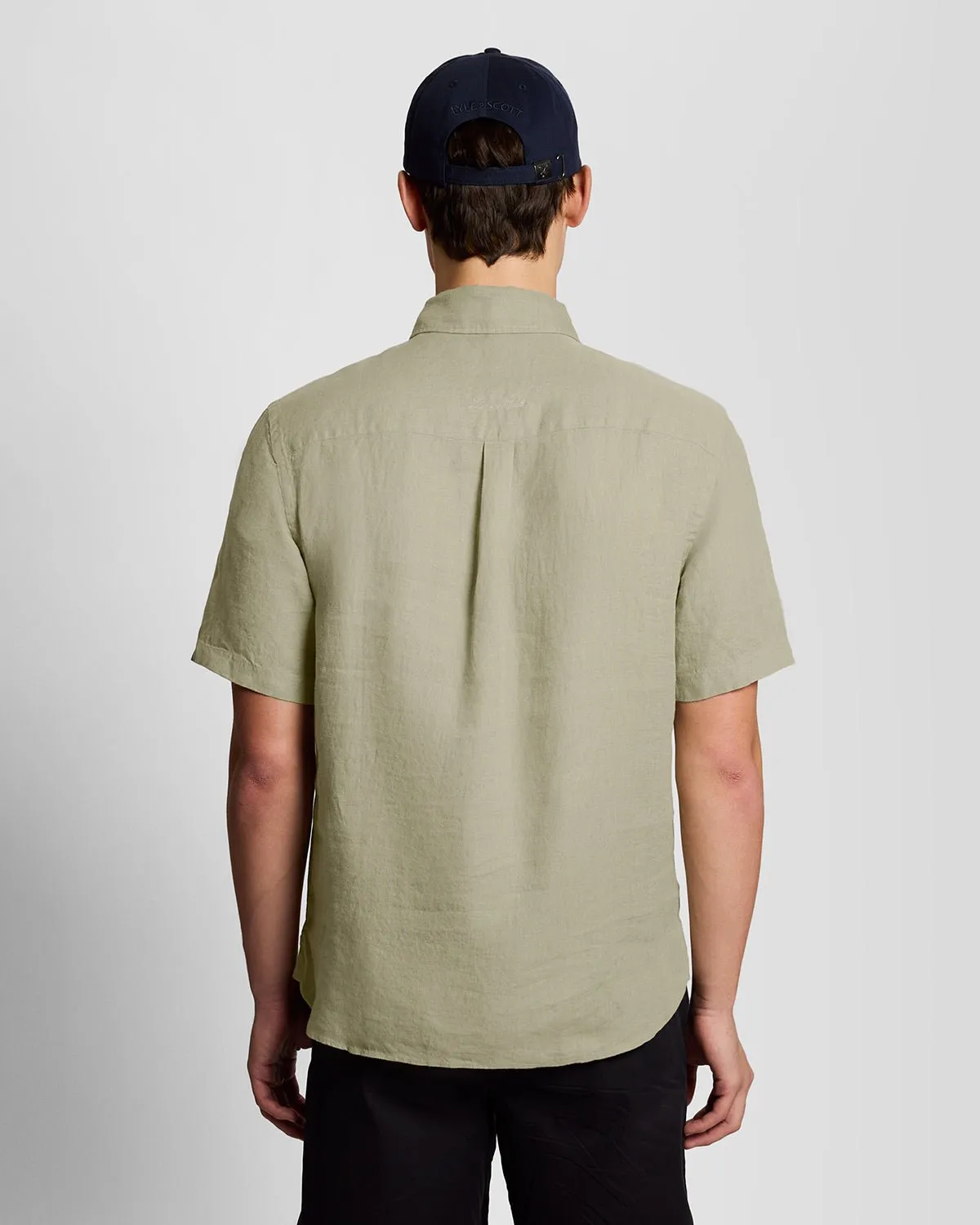 Short Sleeve Linen Shirt sold by Lyle & Scott product image thumbnail 4