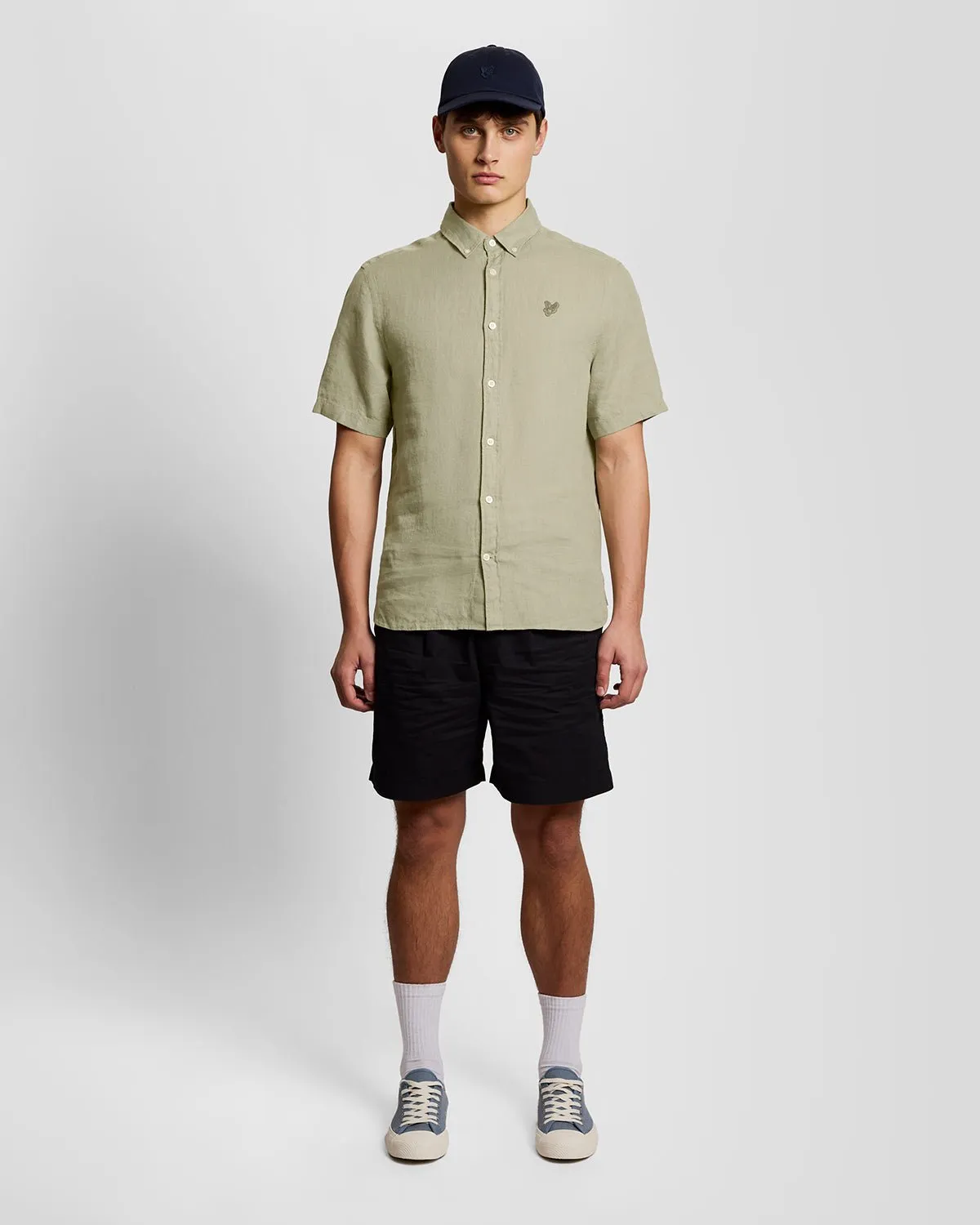 Short Sleeve Linen Shirt sold by Lyle & Scott product image thumbnail 2