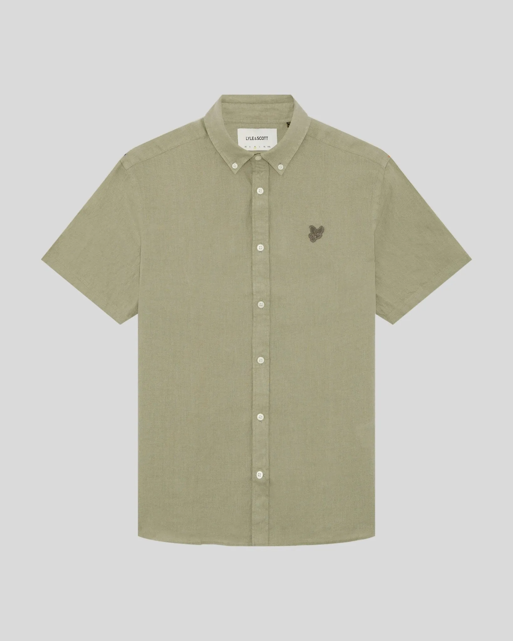 Short Sleeve Linen Shirt sold by Lyle & Scott product image thumbnail 5