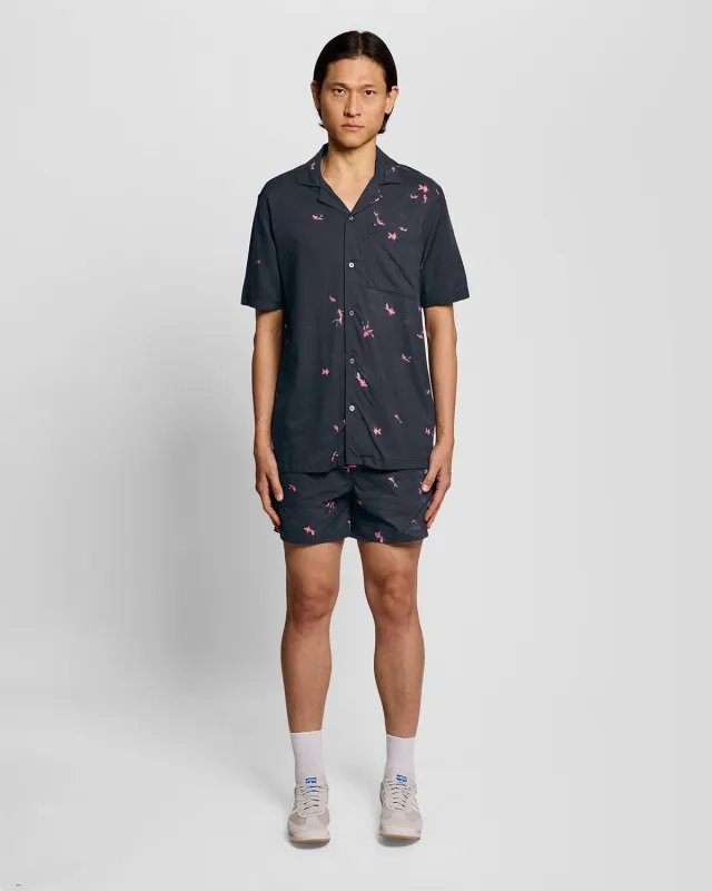 Goldfish Graphic Swim Shorts made by Lyle & Scott