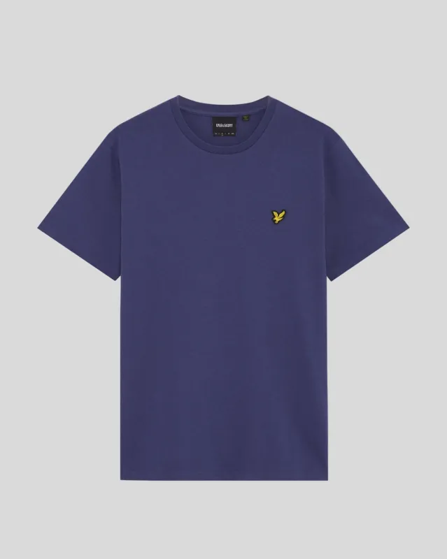 Cotton Crew Neck T-Shirt made by Lyle & Scott