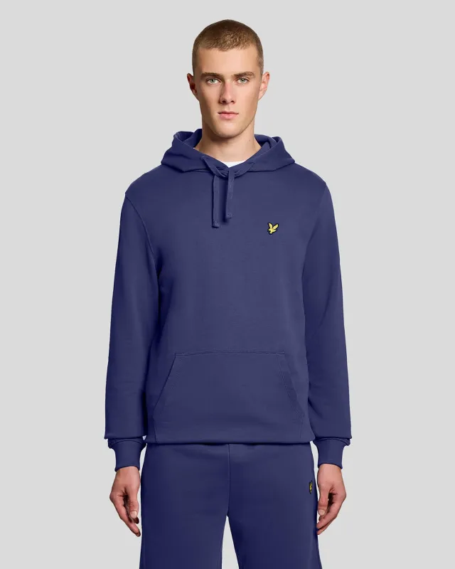 Loopback Cotton Hoodie made by Lyle & Scott