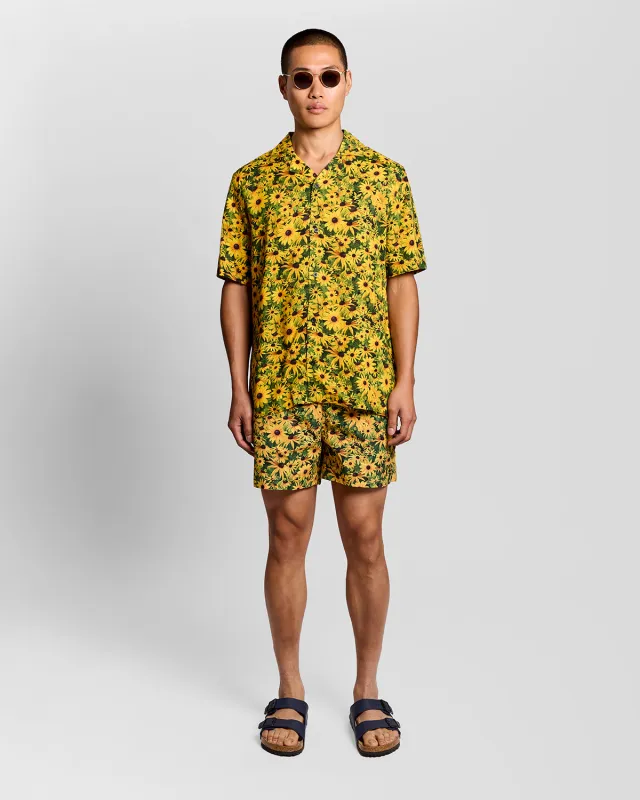 Floral Swim Shorts made by Lyle & Scott