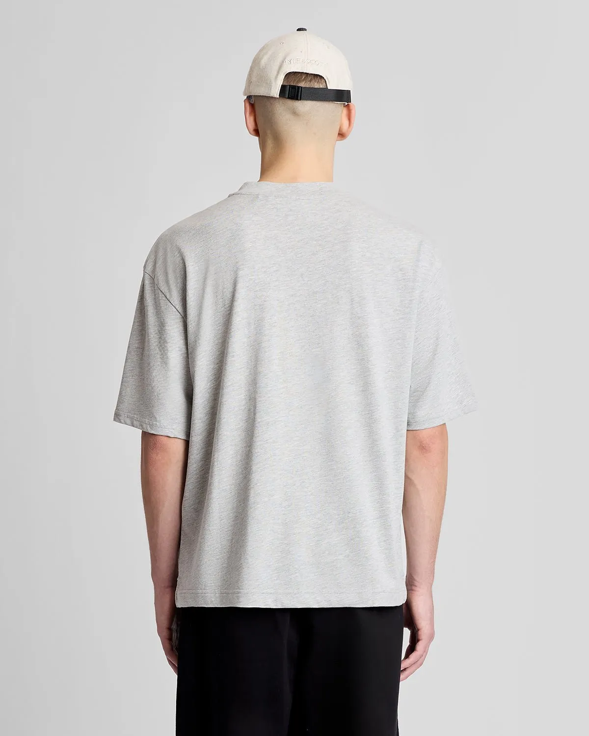 Script Logo Crew Neck T-Shirt sold by Lyle & Scott product image thumbnail 4